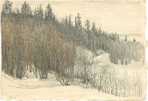 Морозов Константин Феофанович. Пейзаж 